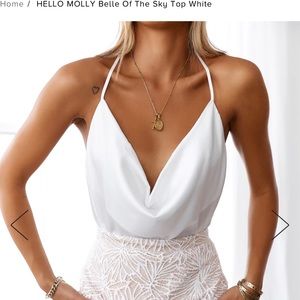 NWT Hello Molly Belle of the Sky Top